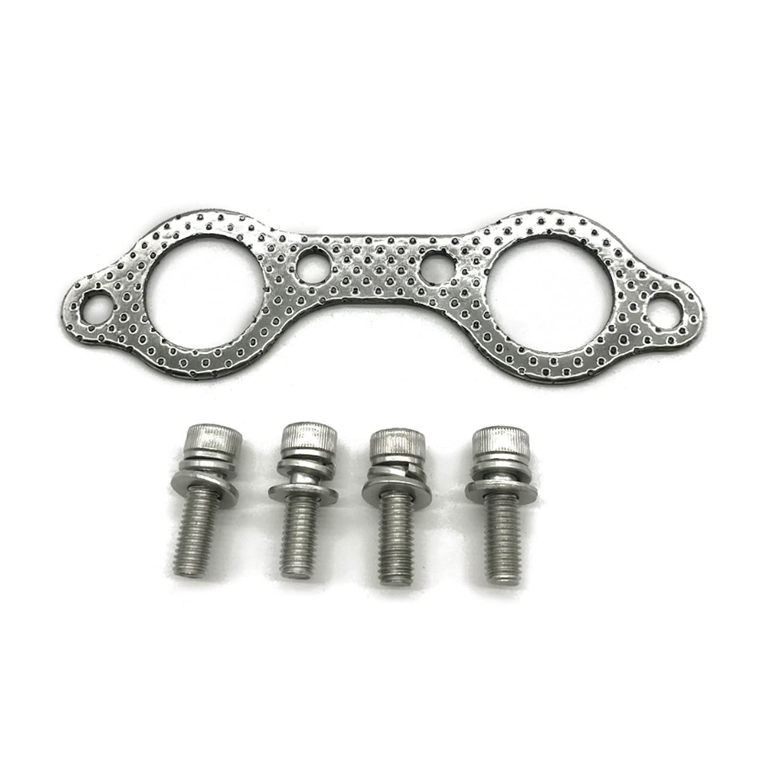 EUETVEXERK Abgaskrümmerdichtung Bolt Kit Repalcement Kompatibel for Polaris 600 700 800 Ranger 700 RZR 800 ATV 781B Auspuffdichtung von EUETVEXERK