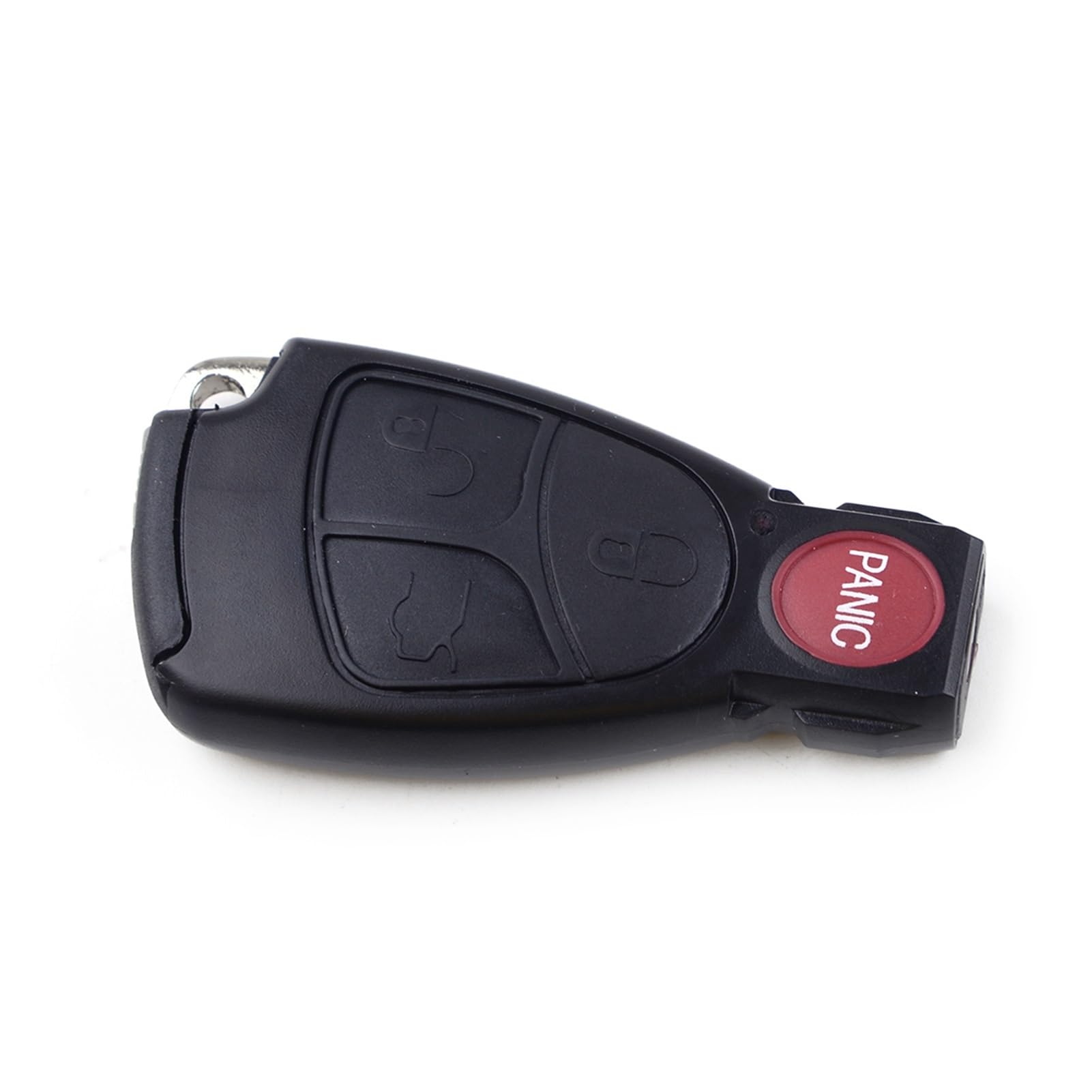 EUETVEXERK Auto 4 Tasten Key-Fernkasten Fob Shell Kompatibel for Mercedes Benz Kompatibel for C CL SL SLK E S Klasse Schlüsseletui von EUETVEXERK