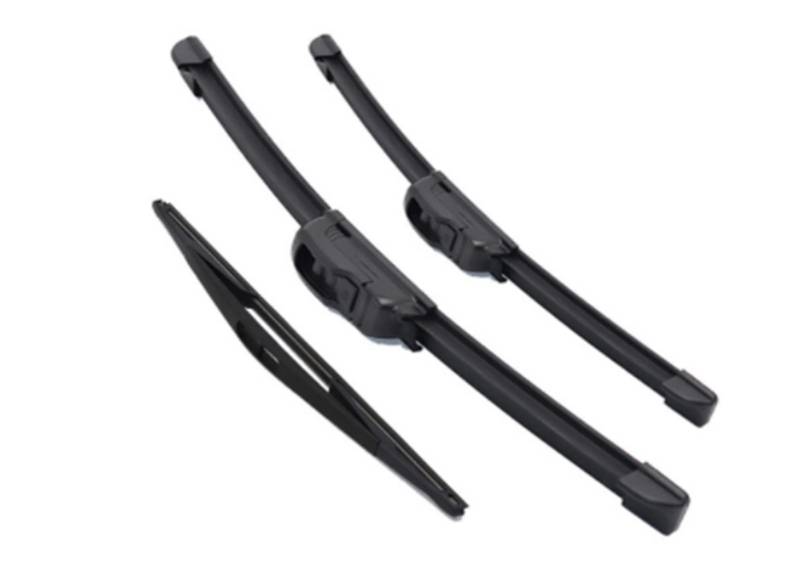 EUETVEXERK Auto Front & Heckscheibe Wischer Windschutzscheiben Frontfenster Wischerblätter Fit for Nissan Fit for Micra K11 2000 2001 2002 Wiper wipers(Front and Rear Wiper) von EUETVEXERK