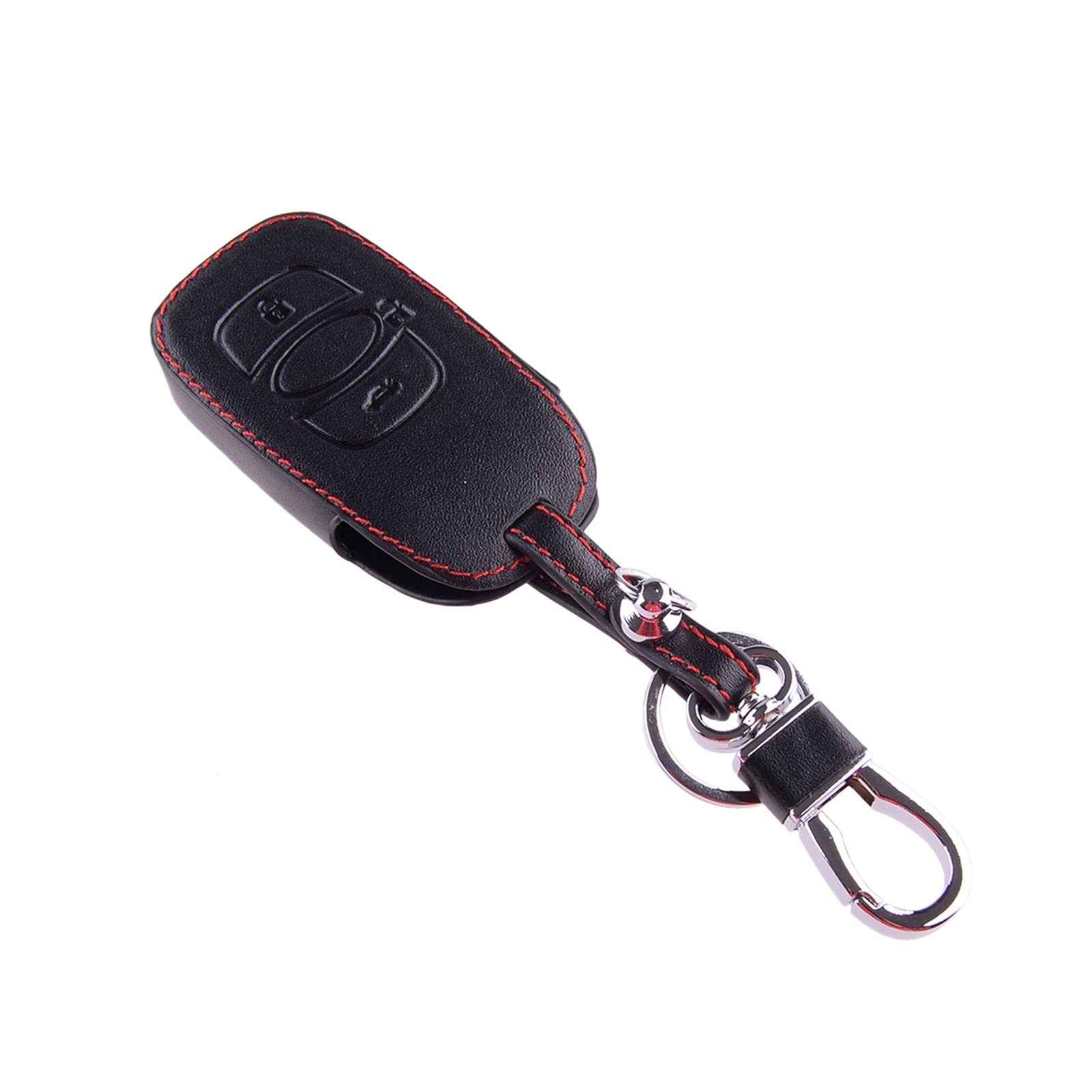 EUETVEXERK Auto-Remote-Smart 3-Tasten Key Case Cover Fob Bag Black Kompatibel for Subaru kompatibel for Förster, kompatibel for Impreza kompatibel, kompatibel for dem Erbe kompatibel for Outback Wrx S von EUETVEXERK