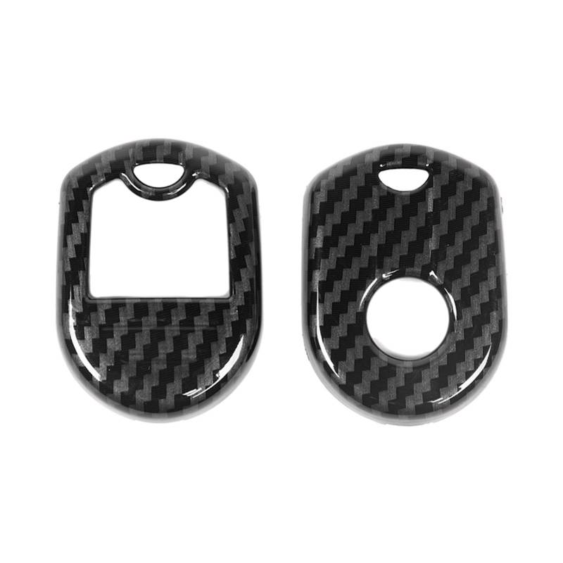 EUETVEXERK Autoschlüssel Abdeckung Auto Key Case Shell Cover Zubehör for Ford F150 kompatibel for Raptor 2009-2014 kompatibel for Ford kompatibel for Mustang 2010-2014 Schlüsseletui(Carbon Fiber Grain von EUETVEXERK