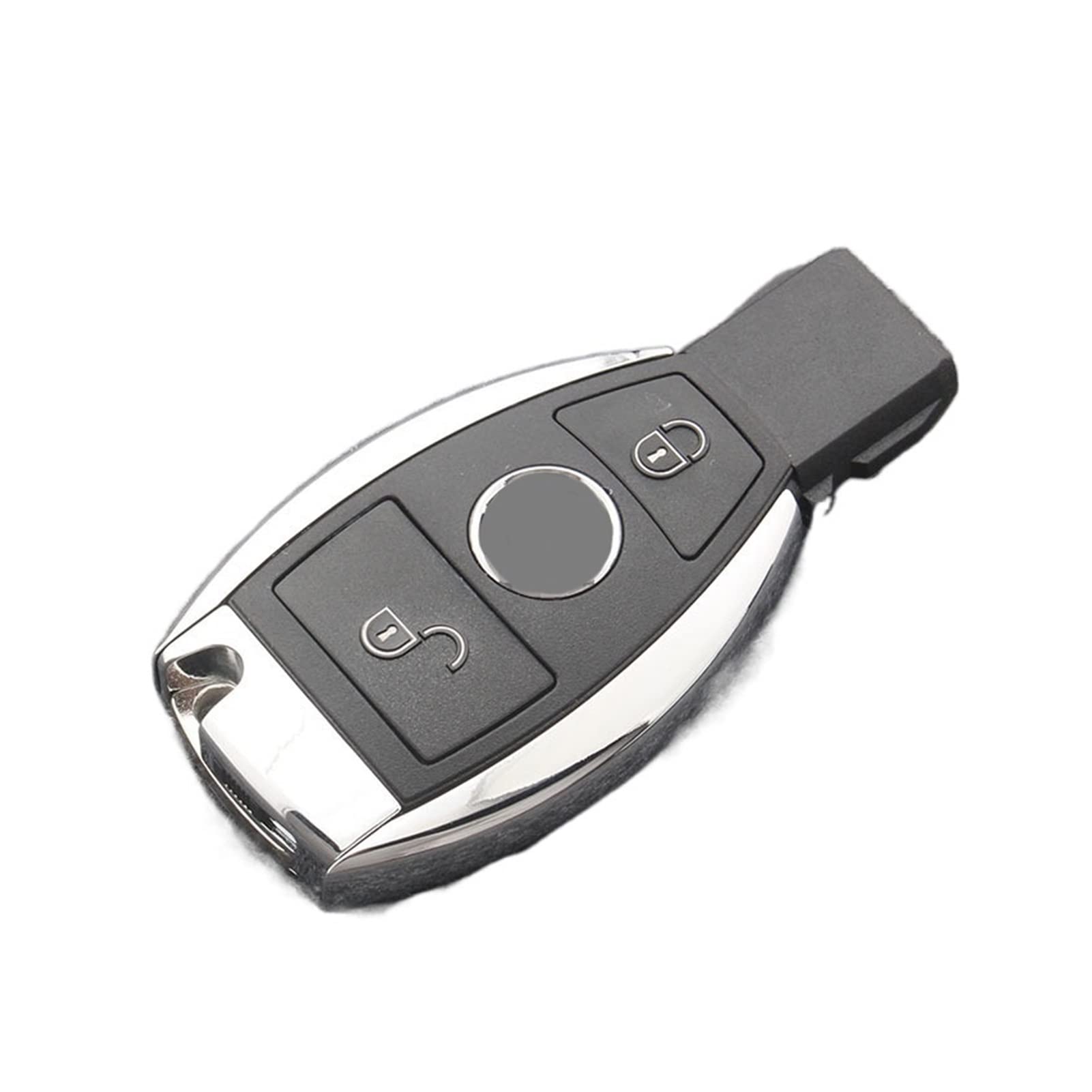 EUETVEXERK Autoschlüssel eignet Sich ideal, um das Zubehör zu erfassen, um die Schlüsselhülle zu ersetzen BGA Auto Smart Key Shell Kompatibel for Mercedes kompatibel for Benz Schlüsseletui(2 Buttons) von EUETVEXERK