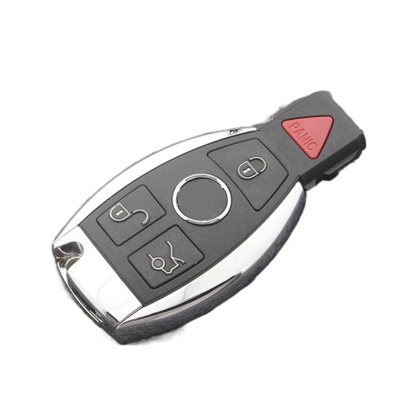 EUETVEXERK Autoschlüssel eignet sich ideal, um das Zubehör zu erfassen, um die Schlüsselhülle zu ersetzen BGA Auto Smart Key Shell Kompatibel for Mercedes kompatibel for Benz Schlüsseletui(3 and 1 but von EUETVEXERK