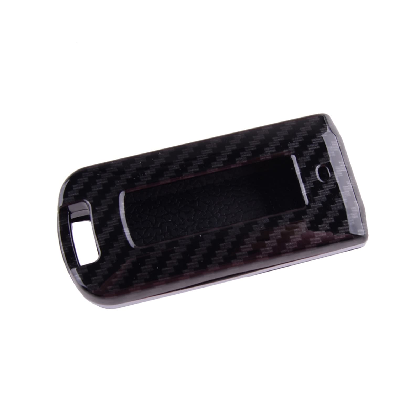 EUETVEXERK Car Carbon Fibre Style Hard Key FOB Case Shell Cover Kompatibel for Mitsubishi kompatibel for Outlander kompatibel for Lancer ASX Kompatibel for Mirage. RVR. Schlüsseletui von EUETVEXERK