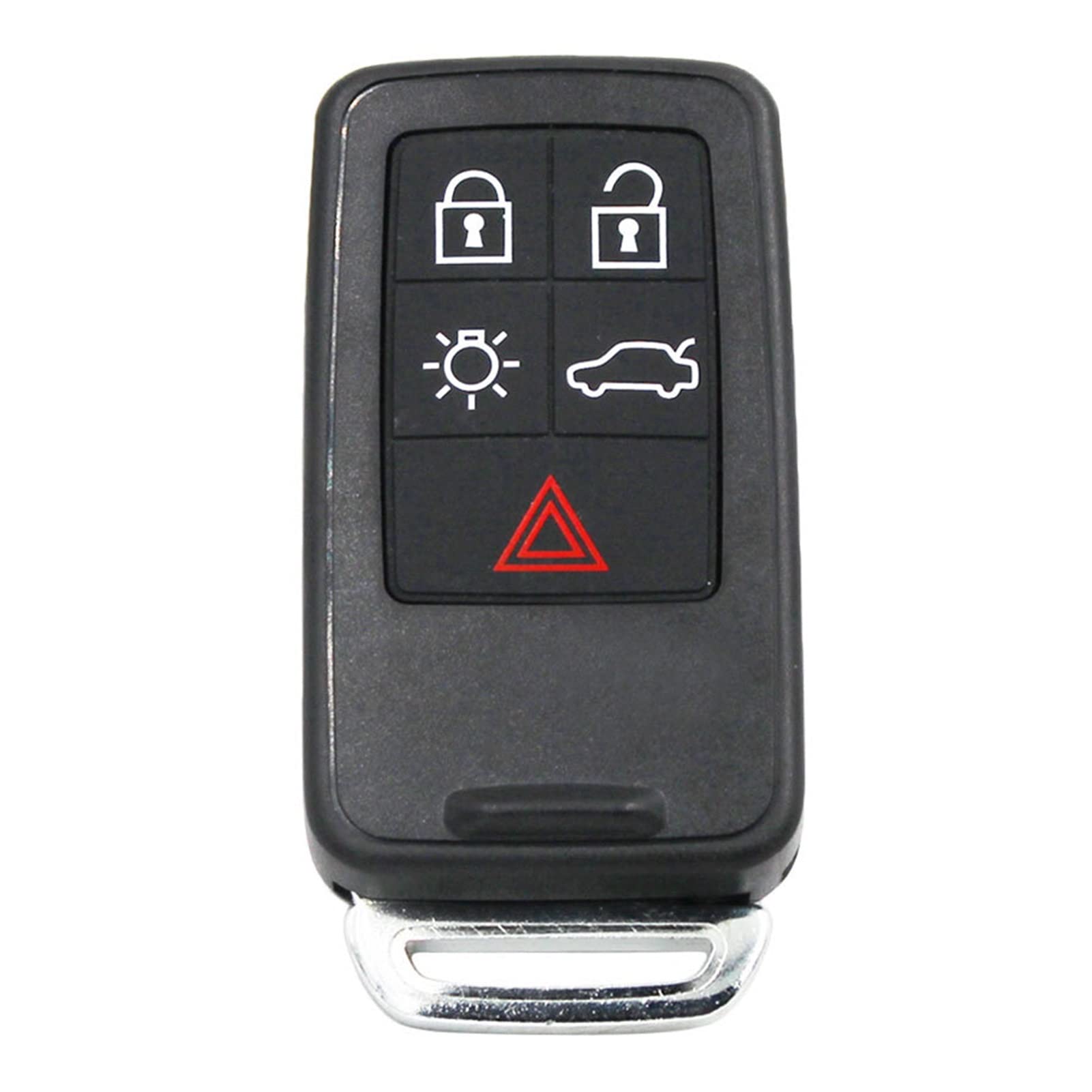 EUETVEXERK Ersatz 5 Tasten 6 Tasten Remote Key Gehäusekasten Shell FOB for Kleiner Schlüssel kompatibel for Volvo XC70 V40 V70 XC60 S80 S60 Schlüsseletui(5 Buttons) von EUETVEXERK