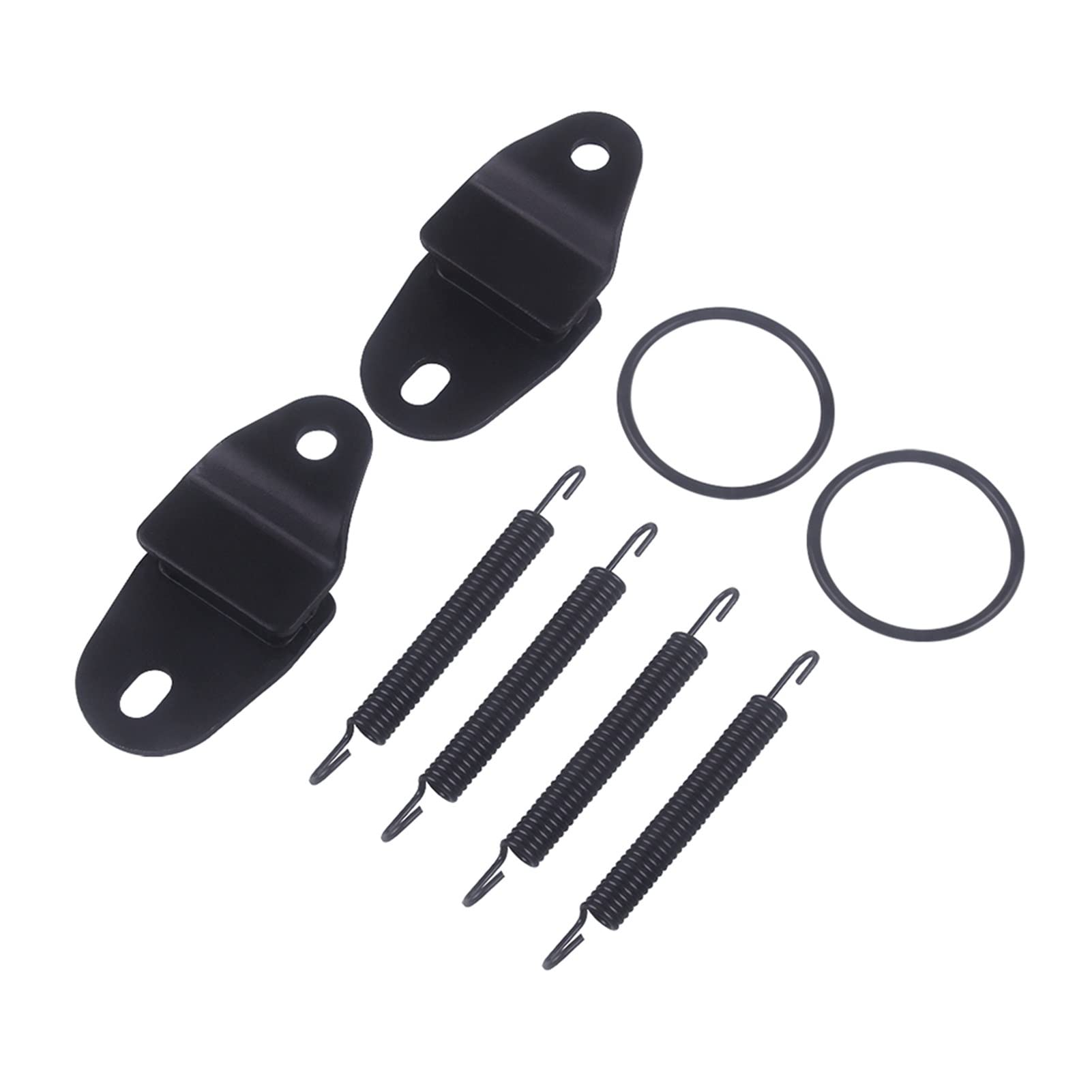 EUETVEXERK Motorrad Auspuffrohr Zubehör Abgasdichtungen O-Ring-Kit Bleibt Halterung Kleiderbügel for Yamaha kompatibel for Banshee 350 YFZ350 1987-2006. Auspuffdichtung von EUETVEXERK