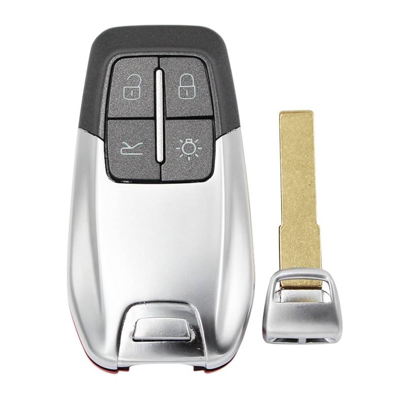 EUETVEXERK Style 4 Button Remote Key Shell Case Smart Car Schlüssel Gehäuse FOB for Einsatz Kleiner Schlüssel for Ferrari 458 588 48 kompatibel 8gtb. Kompatibel for LAFERRARI. Schlüsseletui von EUETVEXERK