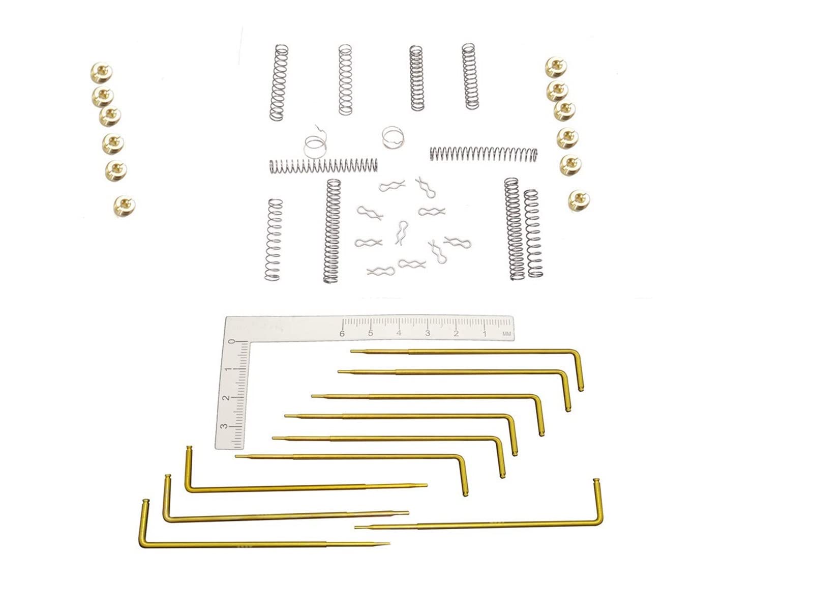 EUETVEXERK Vergaserkalibrierung Tuning Jets Ruten Federn fit for Edelbrock 1407 1410 1412 1413 Auspuffdichtung von EUETVEXERK