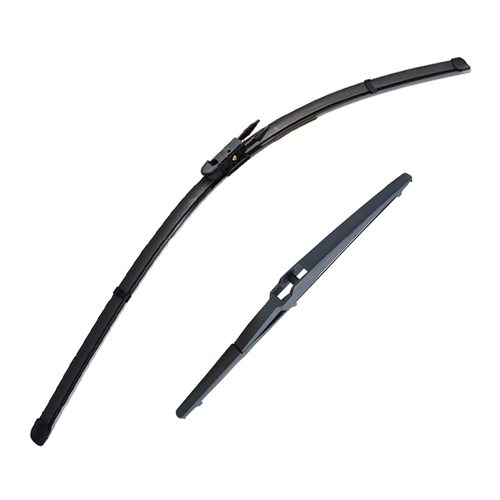 EUETVEXERK Windschutzscheibenwischerblätter Vordere Heckscheibe for Citroen C1 mk2. Fit for Peugeot 108 Fit for Toyota Fit for Aygo 14 2015 2016 2017 2018 2019 2019 2020 Wiper wipers von EUETVEXERK