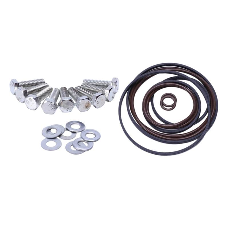 EUETVEXERK Zwei Doppel-Dual-Vanos-Siegel-Reparatur-Upgrade-Kit for BMW M52TU M54 M56. Fit for PTFE 11361440142 Auspuffdichtung von EUETVEXERK