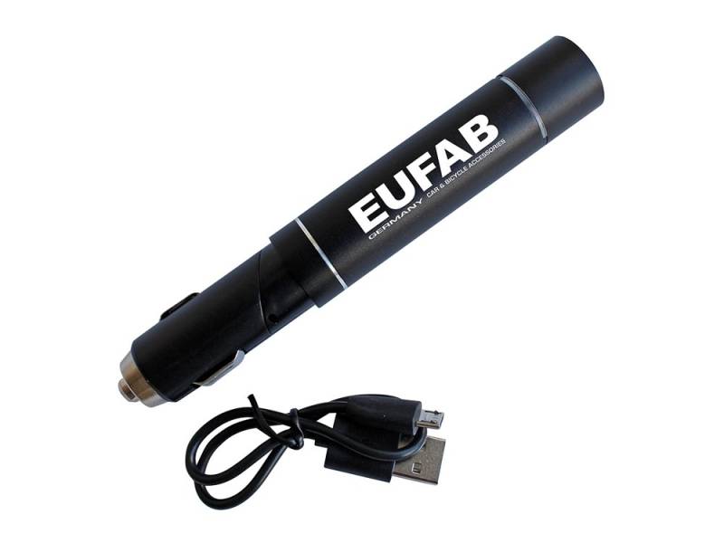 EUFAB 16498 Mini Powerbank, 2600 mAh von EUFAB