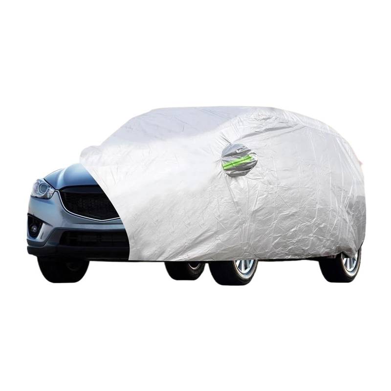 Für Mazda 2 Hatchback Sedan Vollgarage Autoplane Außen Sonne Schnee Regen Staubabweisend(Hatchback 2002-2014) von EUQIXMR