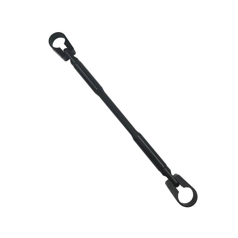 Motorrad Für 7/8" 22 Mm Lenker Moto Cross Bar Lenkrad Krafthebel Motorradlenker Balance Cross Bar Hebel Lenker Zubehör(Schwarz) von EUQIXMR