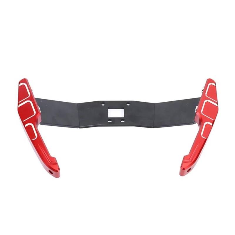 Motorrad Für Kawasaki ZX25R ZX4R ZX4RR ZX-25R ZX-4R ZX-4RR Motorrad-Armlehnengriff Hinten Verdickte Handlaufhalterung Zubehör(Rot,B) von EUQIXMR