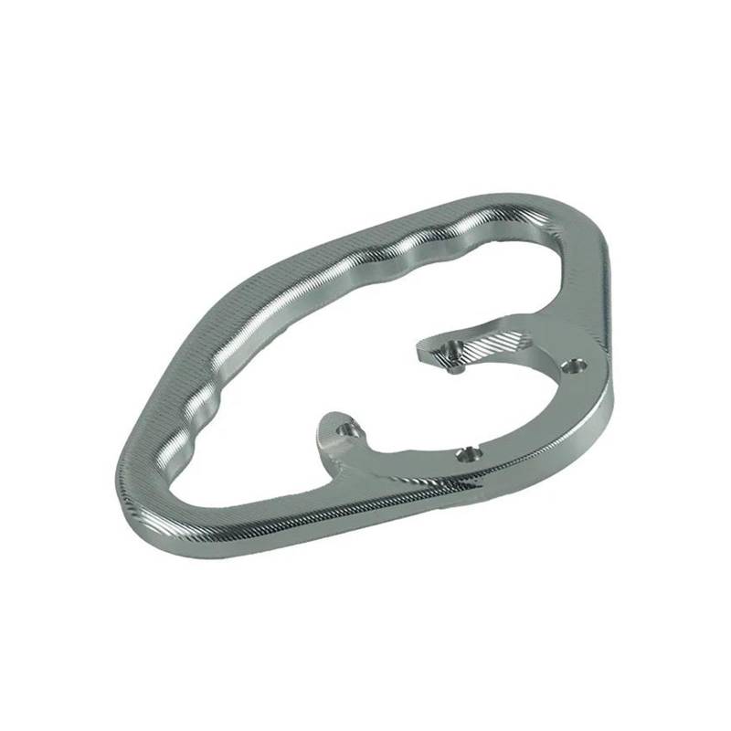 Motorrad Motorrad-Beifahrerhandgriffe Handgriffe Tankhaltegriffe Armlehne Für Suzuki GSXR400 600 750 1000 1100 SV650 Zubehör(Silber) von EUQIXMR