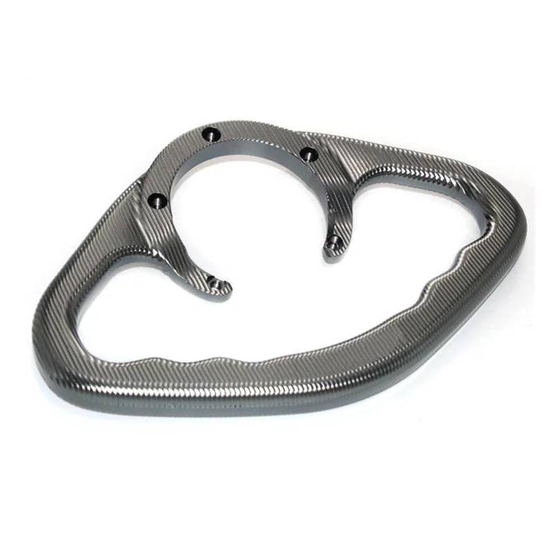 Motorrad Motorrad-Beifahrerhandgriffe Tankhaltegriffe Armlehne Für MT-07 MT-03 MT-09 MT-25 Für MT 03 07 09 25 MT09 MT03 Zubehör(Grau) von EUQIXMR