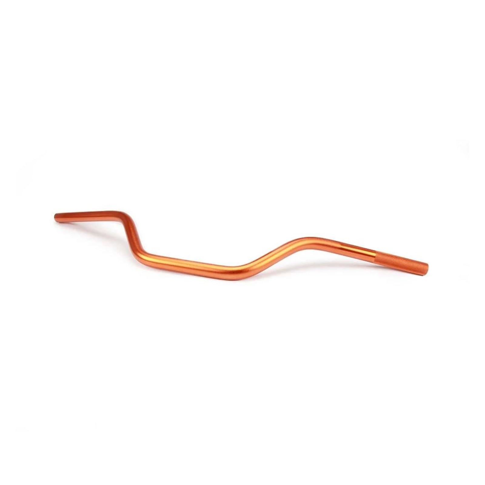 Motorrad Universal-Motorradlenker Fat Bar Lenkerrohre Lenker 7/8" 22 Mm Für Kawasaki Zubehör(Orange) von EUQIXMR