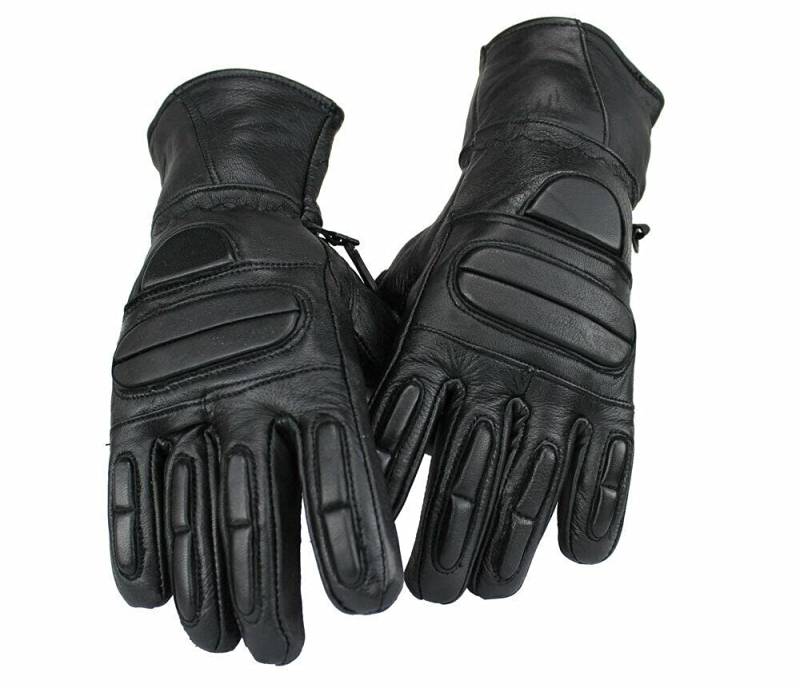 EURO STARS Motorradhandschuhe und Freizeit Handschuhe Lammleder Braun, Professionelle Handschuhe für Autofahren, Radfahren, Camping Outdoor (3XL, Schwarz) von EURO STARS