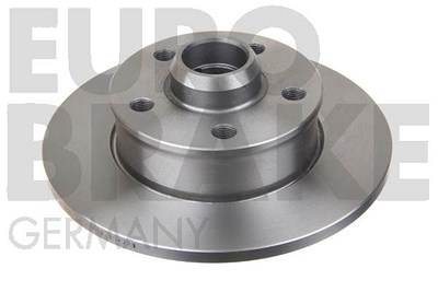 Eurobrake 1x Bremsscheibe Hinterachse Voll [Hersteller-Nr. 5815204736] für VW, Seat von EUROBRAKE