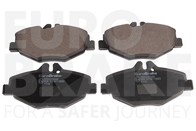 Eurobrake Bremsbeläge Vorderachse exkl. Warnkontakt [Hersteller-Nr. 5502223346] für Mercedes-Benz von EUROBRAKE