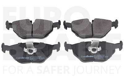 Eurobrake Bremsbeläge hinten (Satz) [Hersteller-Nr. 5502221520] für Alpina, BMW von EUROBRAKE