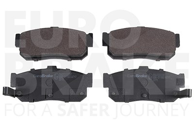Eurobrake Bremsbeläge hinten (Satz) [Hersteller-Nr. 5502222237] für Nissan von EUROBRAKE