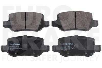 Eurobrake Bremsbeläge hinten (Satz) [Hersteller-Nr. 5502223348] für Mercedes-Benz von EUROBRAKE