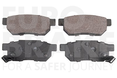 Eurobrake Bremsbeläge hinten (Satz) [Hersteller-Nr. 5502229972] für Honda, Rover, Mg von EUROBRAKE