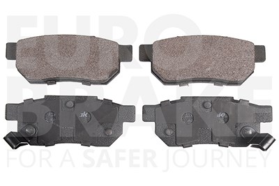 Eurobrake Bremsbeläge hinten (Satz) [Hersteller-Nr. 5502229972] für Honda, Mg, Rover von EUROBRAKE