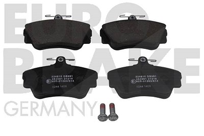 Eurobrake Bremsbeläge vorn (Satz) [Hersteller-Nr. 5502224810] für Volvo von EUROBRAKE