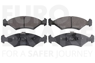 Eurobrake Bremsbeläge vorne (Satz) [Hersteller-Nr. 5502222508] für Ford von EUROBRAKE