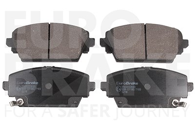 Eurobrake Bremsbeläge vorne (Satz) [Hersteller-Nr. 5502222630] für Honda, Nissan, Mg von EUROBRAKE