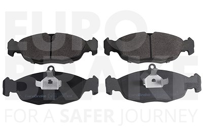 Eurobrake Bremsbeläge vorne (Satz) [Hersteller-Nr. 5502223609] für Opel, Gm Korea, Jaguar, Daimler von EUROBRAKE