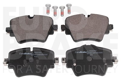 Eurobrake Bremsbelagsatz, Scheibenbremse [Hersteller-Nr. 5502221567] für BMW, Mini von EUROBRAKE