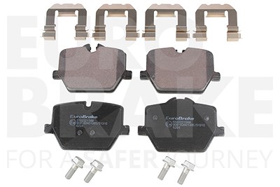 Eurobrake Bremsbelagsatz, Scheibenbremse [Hersteller-Nr. 5502221588] für BMW, Toyota von EUROBRAKE