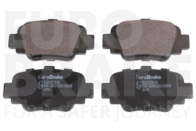 Eurobrake Bremsbelagsatz, Scheibenbremse [Hersteller-Nr. 5502222246] für Nissan von EUROBRAKE