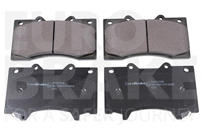 Eurobrake Bremsbelagsatz, Scheibenbremse [Hersteller-Nr. 5502222296] für Nissan von EUROBRAKE