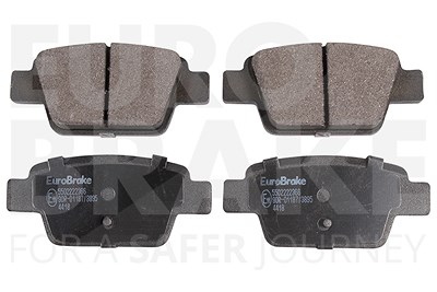 Eurobrake Bremsbelagsatz, Scheibenbremse [Hersteller-Nr. 5502222366] für Alfa Romeo, Fiat, Lancia von EUROBRAKE