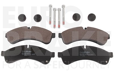 Eurobrake Bremsbelagsatz, Scheibenbremse [Hersteller-Nr. 5502222387] für Iveco von EUROBRAKE