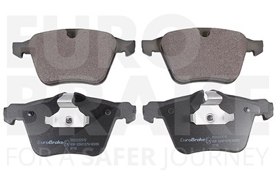 Eurobrake Bremsbelagsatz, Scheibenbremse [Hersteller-Nr. 5502222570] für Ford, Jaguar, Volvo von EUROBRAKE