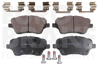 Eurobrake Bremsbelagsatz, Scheibenbremse [Hersteller-Nr. 5502222579] für Ford von EUROBRAKE