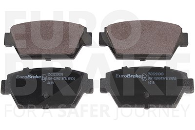 Eurobrake Bremsbelagsatz, Scheibenbremse [Hersteller-Nr. 5502223009] für Mitsubishi von EUROBRAKE