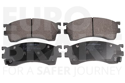 Eurobrake Bremsbelagsatz, Scheibenbremse [Hersteller-Nr. 5502223241] für Ford Usa, Mazda von EUROBRAKE