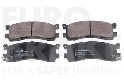 Eurobrake Bremsbelagsatz, Scheibenbremse [Hersteller-Nr. 5502223243] für Mazda von EUROBRAKE