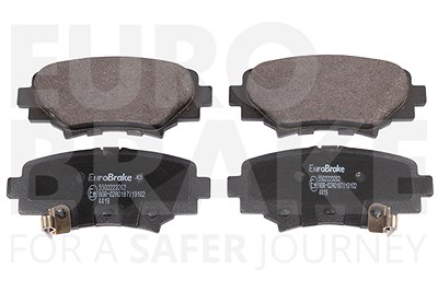 Eurobrake Bremsbelagsatz, Scheibenbremse [Hersteller-Nr. 5502223262] für Mazda von EUROBRAKE