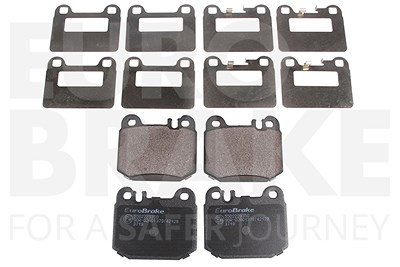 Eurobrake Bremsbelagsatz, Scheibenbremse [Hersteller-Nr. 5502223350] für Mercedes-Benz von EUROBRAKE