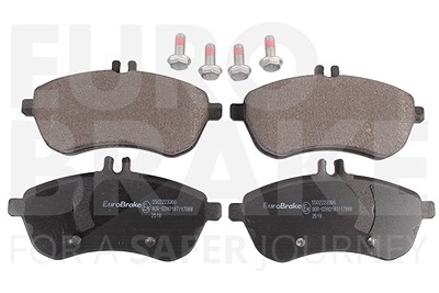 Eurobrake Bremsbelagsatz, Scheibenbremse [Hersteller-Nr. 5502223366] für Mercedes-Benz von EUROBRAKE