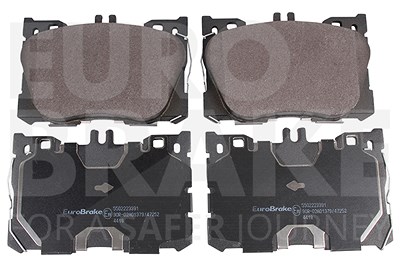 Eurobrake Bremsbelagsatz, Scheibenbremse [Hersteller-Nr. 5502223391] für Mercedes-Benz von EUROBRAKE