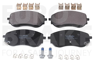 Eurobrake Bremsbelagsatz, Scheibenbremse [Hersteller-Nr. 5502223399] für Mercedes-Benz von EUROBRAKE