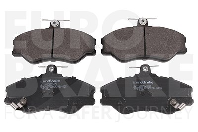 Eurobrake Bremsbelagsatz, Scheibenbremse [Hersteller-Nr. 5502223404] für Hyundai von EUROBRAKE